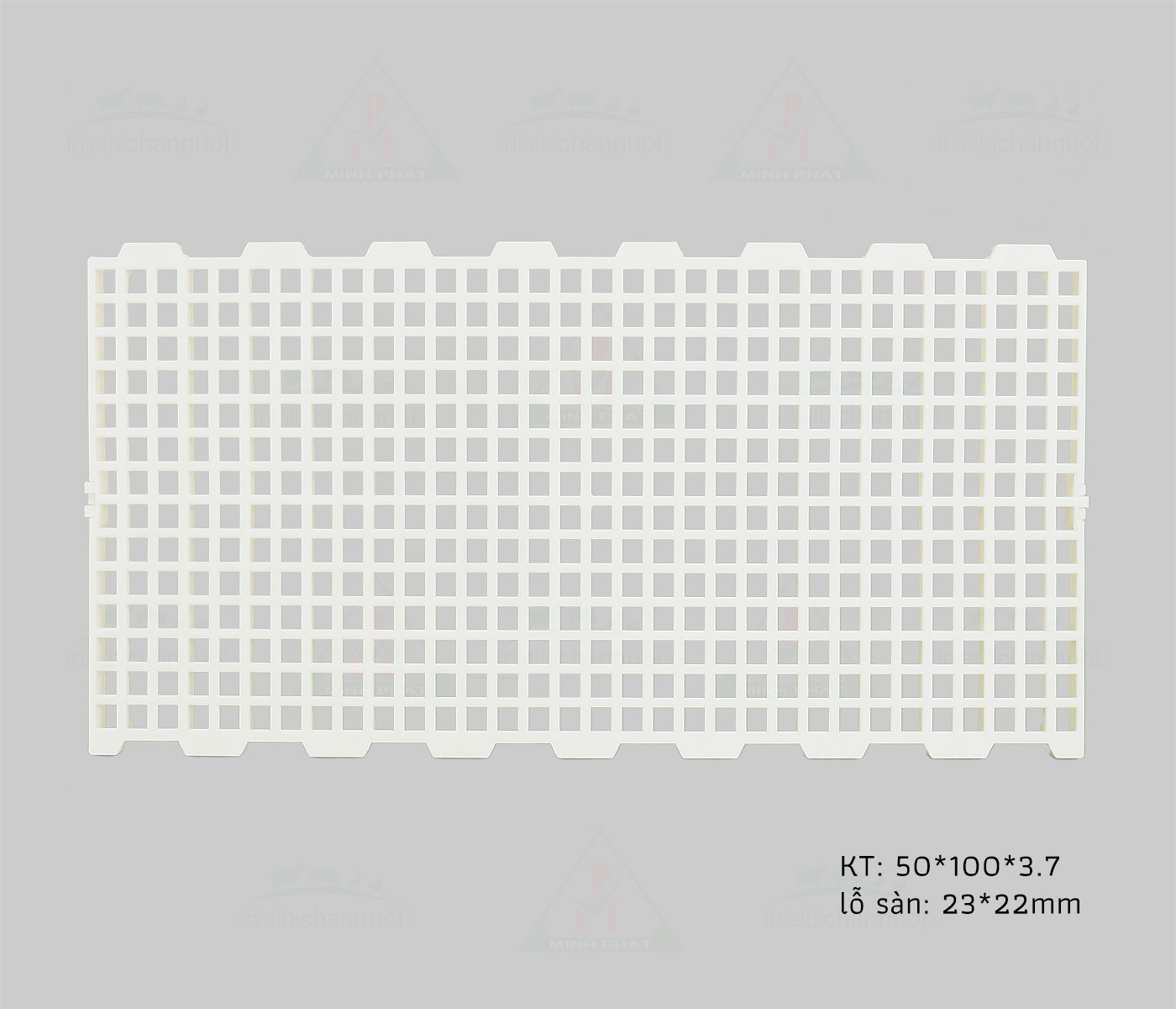 Sàn gia cầm 50x100cm lỗ vuông lớn - SN14